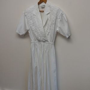 White Vintage Together! Dress